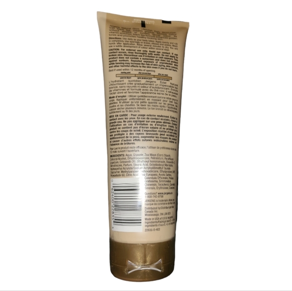 3/$30! Jergens Natural Glow Tanning Lotion in Medium to Tan - Picture 2 of 7